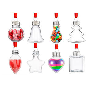 Nhà Máy Giá 50ml 100ml kẹo <span class=keywords><strong>Cookie</strong></span> thực phẩm lưu trữ rõ ràng lọ nhựa bpots alimentaires En plastique nhỏ kẹo nhựa <span class=keywords><strong>Jar</strong></span> - Product Image 1