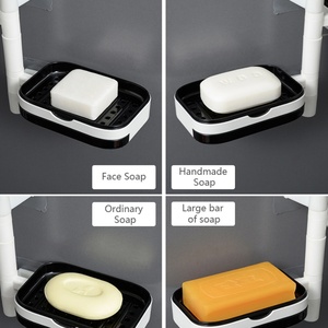 Rotatable Drainage Soap Box Soap Dish for a <b>Bathroom</b> Travel Wall Soap Holder Bath Gadgets Storage Rack <b>Bathroom</b> <b>Accessories</b> Sets - Product Image 5