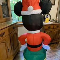 Waterhan FRM983P Ballon de Noël en forme de souris de dessin animé, 1,20 m de haut, multicolore, imperméable, imprimé UV/sérigraphié, collection 2026