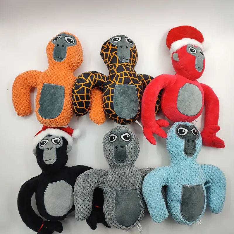 Novos produtos 25cm Gorila Brinquedo de pelúcia com braços longos Macaco de pelúcia personalizado brinquedo fofo para crianças