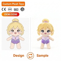 Peluche en coton Kawaii personnalisée, jouet doux, vente en gros OEM, cadeau promotionnel, approvisionnement en vrac pour enfants, certifié CE, rembourrage en coton PP