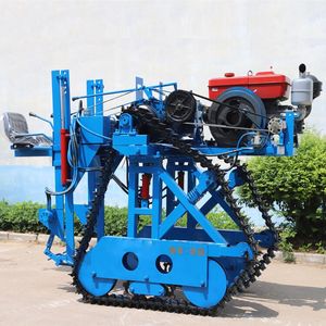 Mini Cosechadora de Ajo de 32 Hp con Transmisión por Engranajes, Alta Productividad, Color Azul - Product Image 3