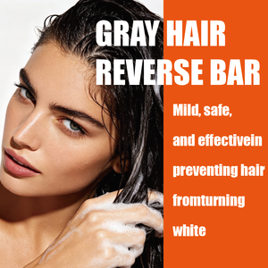 Jabón Sólido Ecológico para el Cabello <span class=keywords><strong>y</strong></span> Jabón Nutritivo para Cabello Oscuro, Jabón Sólido Herbal Vegetariano para el Cuidado del Cabello Dañado - Product Image 2