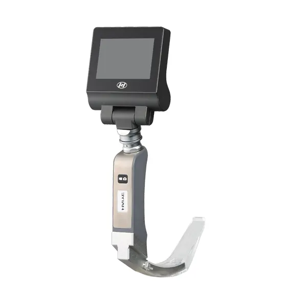 HAIYE Instrument médical visuel Caméra endoscope oreille nez gorge avec lames Laryngoscope vidéo 3 millions de pixels