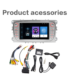 วิทยุติดรถยนต์2 DIN แอนดรอยด์10.1ออโต้วิทยุ7 "ระบบนำทาง GPS MP5 BT FM RDS + CANbus สำหรับผู้เล่นในรถยนต์ฟอร์ด/โฟกัส/มอนดิโอ - Product Image 2