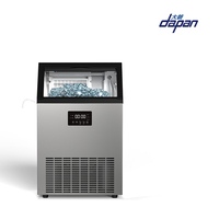 Nouvelle machine à glaçons commerciale à refroidissement direct par eau, petite, 50 kg par jour, machine à glaçons en cubes