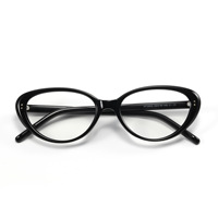 Nouvelles lunettes anti-lumière bleue CX Cat-Eye TR légères, tendance auprès des influenceuses, avec design vintage et verres PC
