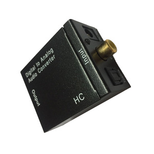 Convertisseur audio numérique-analogique avec câble coaxial optique pour connexion haut-parleur TV - Product Image 2