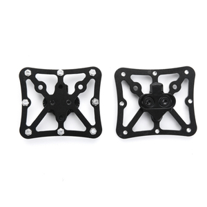 Pedal de bloqueo ligero para bicicleta de montaña, adaptadores planos para <span class=keywords><strong>SHIMANO</strong></span> SPD, piezas para bici - Product Image 4