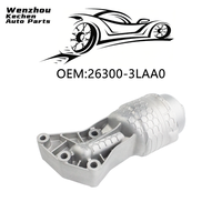 Nouveau boîtier de filtre à huile tout aluminium Kechen 26300-3LAA0 pour véhicules Genesis - Garantie 1 an, norme OEM