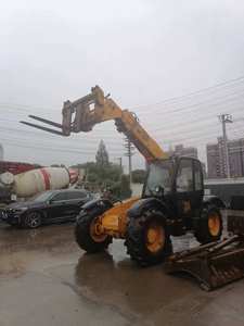 Chariot télescopique JCB 535 d'occasion de haute qualité, vente à Shanghai, marque japonaise, prix compétitif, boîte de vitesses principale, vente chaude - Product Image 3