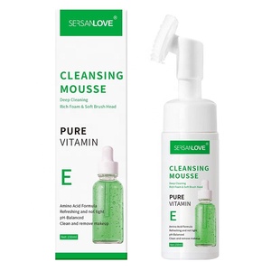150ml <strong>Simple</strong> Oily Skin Spot Wholesale Cleansing Acne Cleansing Brush Washing Silicone Scrubber Vitamin C <strong>Facial</strong> <strong>Cleanser</strong> - Product Image 4
