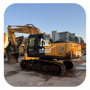 Excavadora de cadenas usada de bajo precio HYUNDAI 210-7, maquinaria de construcción reacondicionada, HYUNDAI 210-7, 210-9, 220-7, 220-9 en stock - Product Image 1