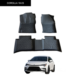 Prix usine haute qualité 3D TPE tapis de sol de voiture Logo personnalisable utilisation pour Corolla 2018-2023 - Product Image 2