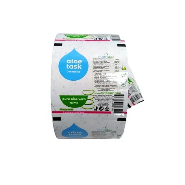 Bolsa de embalaje de leche de coco, película de bolsita de embalaje de leche de PE, PVA, 220ml