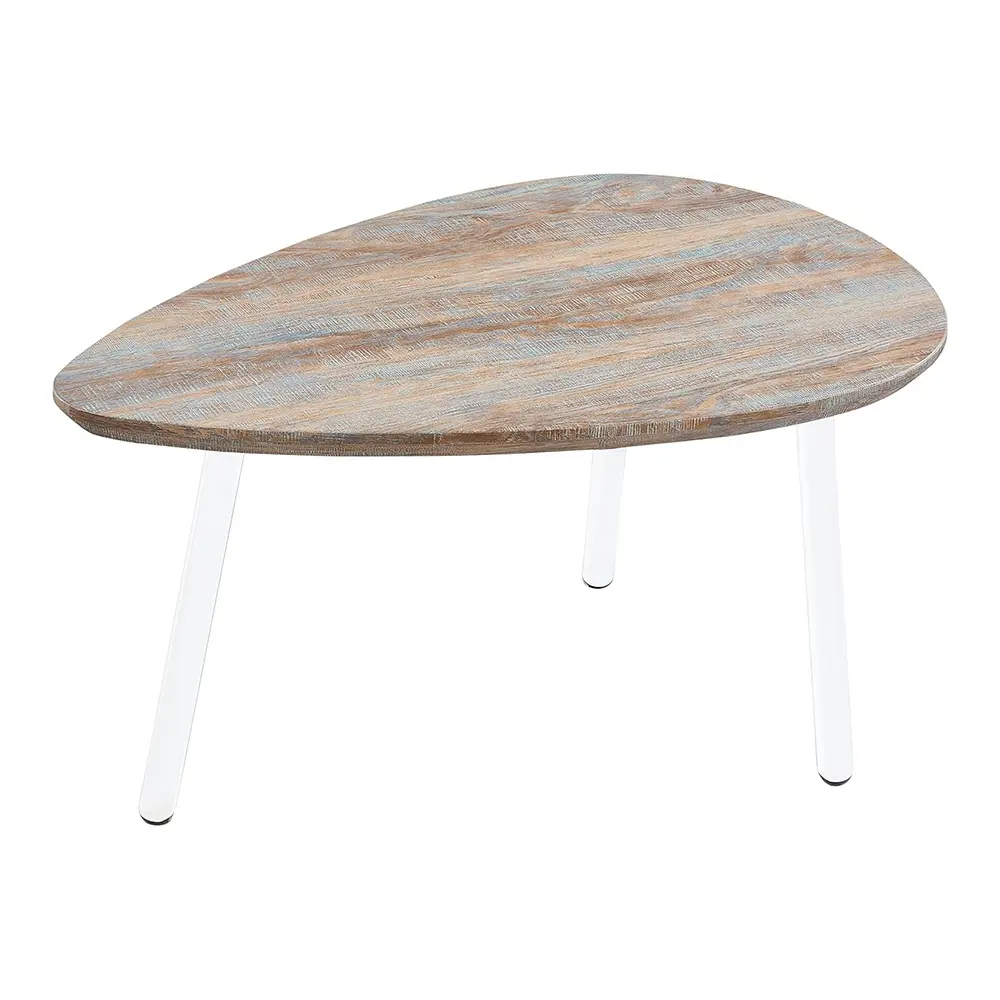 2024 nova mobília doméstica mesa de mesa ao lado simplesmente mesa de centro acrílico madeira lateral moden para sofá