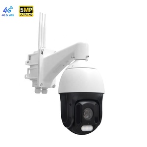Caméra IP PTZ <span class=keywords><strong>solaire</strong></span> 4G LTE avec zoom optique 22x et connexion Wi-Fi, capteur CMOS 5MP, vision nocturne, extérieur - Product Image 1