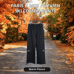 Collection Ski Décontractée Automne 26SS Nouvelle Collection Légère de Haute Qualité Broderie Taille Mi-Haute 100% Coton Doublure Polaire pour le Commerce Transfrontalier - Product Image 2