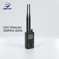 Detector de Drones Portátil Android con Pantalla Grande de 6 Pulgadas, 400MHz-4.5GHz, 4.84GHz-6.09GHz, Respuesta Rápida, 12+ Identificadores de Objetivo, Alcance de 1500-2000m