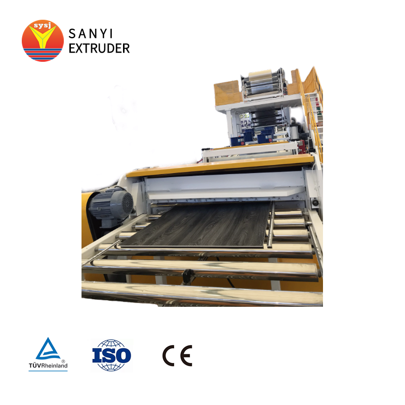 Vinyl Floor Sheet Extrusion Line WPC