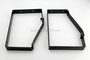 Support mural en fer forgé noir mat, 1 pièce, fixation <span class=keywords><strong>amovible</strong></span> - Product Image 4