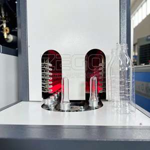 4 חלל חצי אוטומטי מחמד מכונת ניפוח בקבוק סבון 5000 מ "ל - Product Image 4