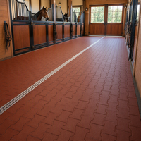 Équipement équestre personnalisé, panneau de box pour chevaux en bois classique traditionnel de 4,5 m, revêtement poudré moderne, grand hangar à chevaux en bois