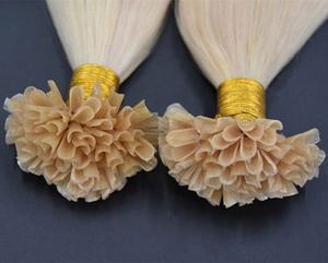 Extensiones de Cabello con Cinta Adhesiva de Queratina Italiana al por Mayor, Color Blanco 1001, Rubio Brasileño Remy, 100% Cabello Humano - Product Image 1