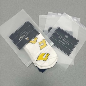 Glassata Opaca Trasparente Zip Sacchetti a Chiusura di Plastica Per Il Confezionamento di Abiti - Product Image 2
