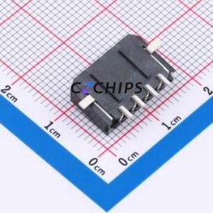 WT5557W-040R-0W Wire-to-Board Pin Header SMD,P=3mm,Horizontal Mount Connector 1x4P 3mm Horizontal Mount Micro-Fit (MX 3.0) - Product Image 2