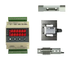 带RS232 RS485 Modbus-RTU BST106-M60S (左) 的模拟4-20ma数字称重传感器重量控制变送器