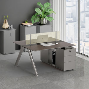 Escritorio <span class=keywords><strong>de</strong></span> Oficina Modular Ajustable <span class=keywords><strong>de</strong></span> Madera Maciza <span class=keywords><strong>de</strong></span> Lujo - Escritorio Comercial Económico con Funciones Extensibles - Product Image 1