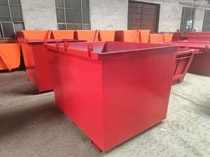 صناديق تخزين معدنية مموجة من الفولاذ المتين قابلة للتكديس والتحريك لصناعة قطع غيار السيارات - Product Image 2