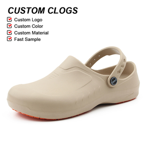 OLICOM - <span class=keywords><strong>Zuecos</strong></span> Personalizados con Logotipo OEM para <span class=keywords><strong>Hombre</strong></span>, Antideslizantes, Impermeables, Zapatos de Seguridad para el Trabajo, Sandalias Transpirables para Exteriores, Pantuflas, Zapatos de Enfermera - Product Image 2