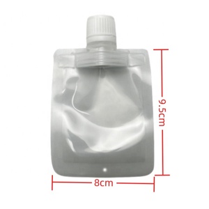 שקית רב פעמית 30 מ\\\"ל עם פיה, למים מינרליים, בירה, וודקה, שמפניה, משקאות קלים/מיץ פירות, לוגו בהתאמה אישית, אנטי-סטטית, מוכנה למשלוח - Product Image 2