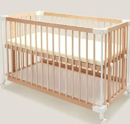 Avrupa kalite taşınabilir çin üretici toptan beyaz bebek yatağı beşik bebek beşikleri türkiye bebek demir yatak