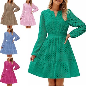 Robe trapèze vintage polyvalente, coupe ample, nouveau design, sans manches, mini-robe imprimée, respirante, effet délavé - Product Image 2
