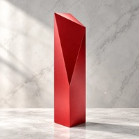 Trophée Colonne Dorée Fengshi, Médaille Durable Gravée pour les Réunions Familiales et les Activités de Bienvenue des Employés