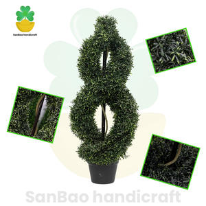 Versierd Met Dubbele Helix Kunstplanten - Product Image 4