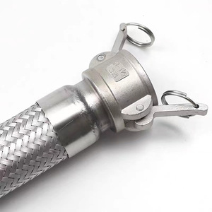 Tuyau flexible en acier inoxydable Hongdi DN20 à DN200, tuyau corrugué avec raccords mâles et femelles pour eau, huile, vapeur - Product Image 2