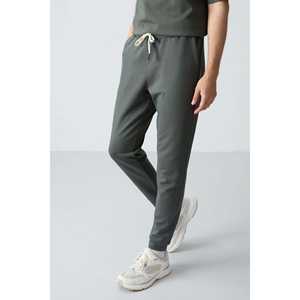 Conjunto Deportivo de Algodón Color Caqui para Hombre, Corte Holgado, Informal, Transpirable, Estilo Básico para Adultos - Product Image 2