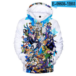 97 รูปแบบที่กําหนดเองเด็กผู้ใหญ่เสื้อJoJosผจญภัยแปลก Jujutsu Kaisen Himouto Umaru-Chan InuyashaอะนิเมะHooded Hoodies - Product Image 6