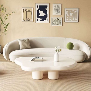 Muebles de Sala de Estar de Diseño Italiano Nuevo y Sencillo, Mesa de Centro de Mármol de Lujo, Mesa Auxiliar - Product Image 2