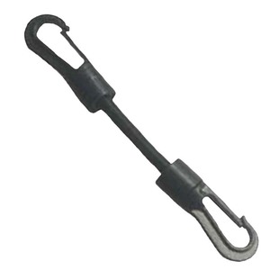 Ensemble de cordes élastiques 7 mm en caoutchouc ovale avec crochet en acier pour extérieur - Product Image 1