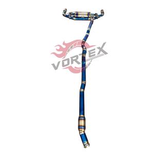 Escape Trasero Vortex Blue Titanium para BMW 228i F22 F23 N20 2.0T 2014–2022 con Tubo en X y Catalizador, Sin Ruido Excesivo - Product Image 2
