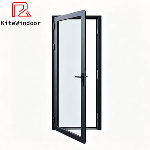 Porte à battant en aluminium en gros, cadre en alliage stable pour l'<span class=keywords><strong>immobilier</strong></span> à grande échelle, approvisionnement pour commandes en gros - Product Image 1