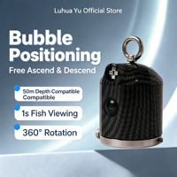 Caméra de pêche sous-marine rotative à 360 degrés pour bateau, drone de pêche professionnel longue portée étanche avec LED et caméra 1080P, modèle 2026