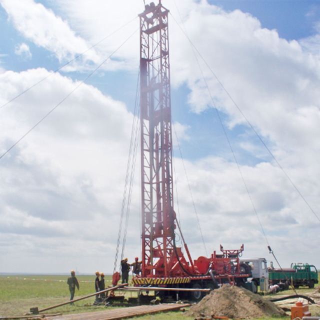 400m Truck Mounted Multifunctional Water Well Drilling Rig Machine Mud and DTH Air Compressor Drilling