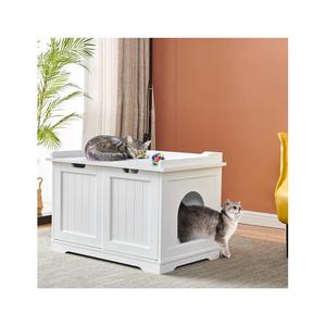 Meubles de bac à <span class=keywords><strong>litière</strong></span> pour <span class=keywords><strong>chat</strong></span> cachés en bois pour chien Boîte à <span class=keywords><strong>litière</strong></span> pour <span class=keywords><strong>chat</strong></span> Toilette protection des meubles pour <span class=keywords><strong>chat</strong></span> Chaton Abri Ombre <span class=keywords><strong>Cacher</strong></span> <span class=keywords><strong>la</strong></span> maison - Product Image 2