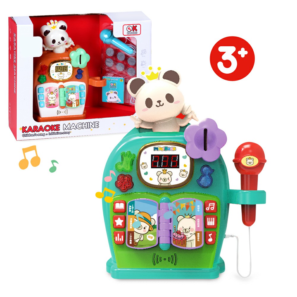 Игрушки KUNYANG, музыкальные Поющие монеты, Игровые машинки, Обучающие игрушки, микрофон для караоке для детей